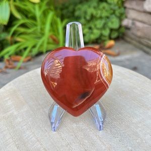 Carnelian Crystal Heart
